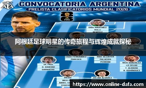 阿根廷足球明星的传奇旅程与辉煌成就探秘